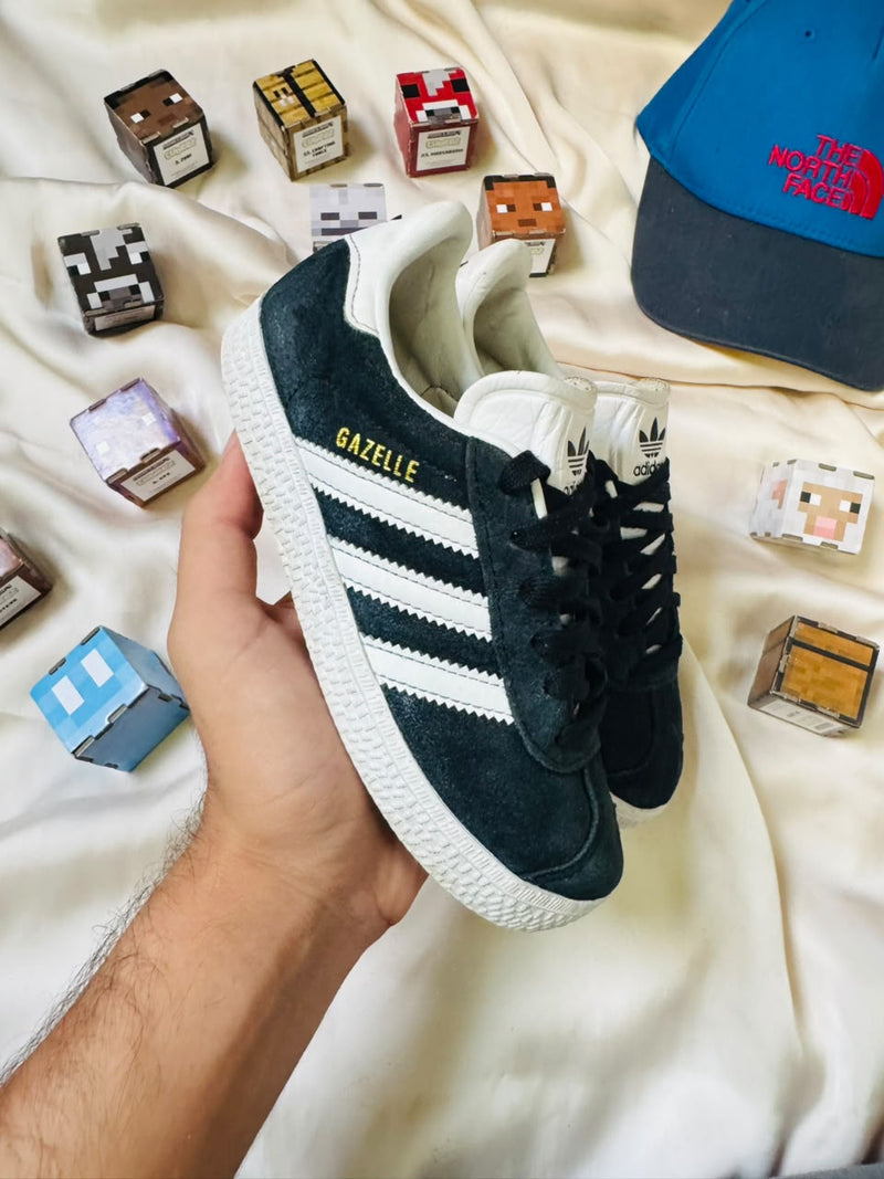 Adidas Gazelle Kids Sneakers - Black/White
