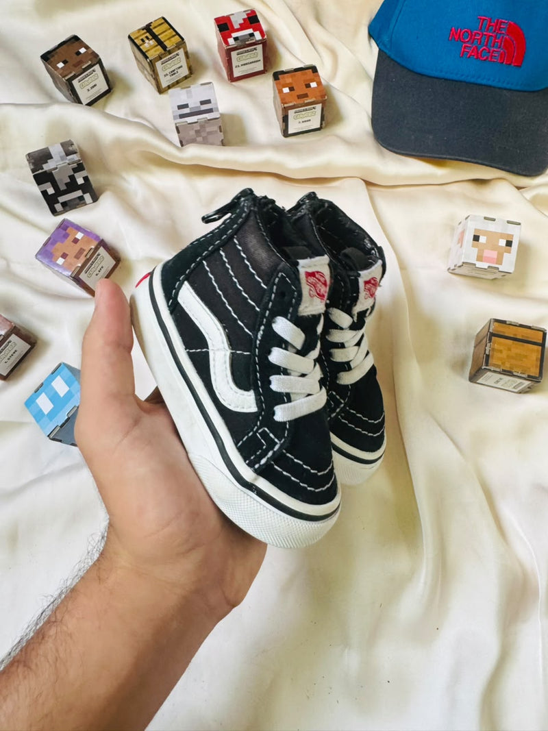 Nike Sk8-Hi Kids Sneakers - Black/White
