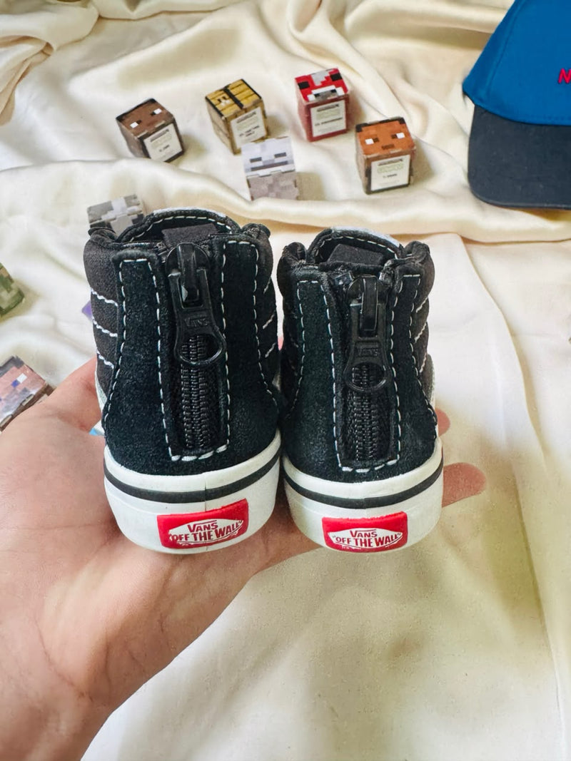 Nike Sk8-Hi Kids Sneakers - Black/White