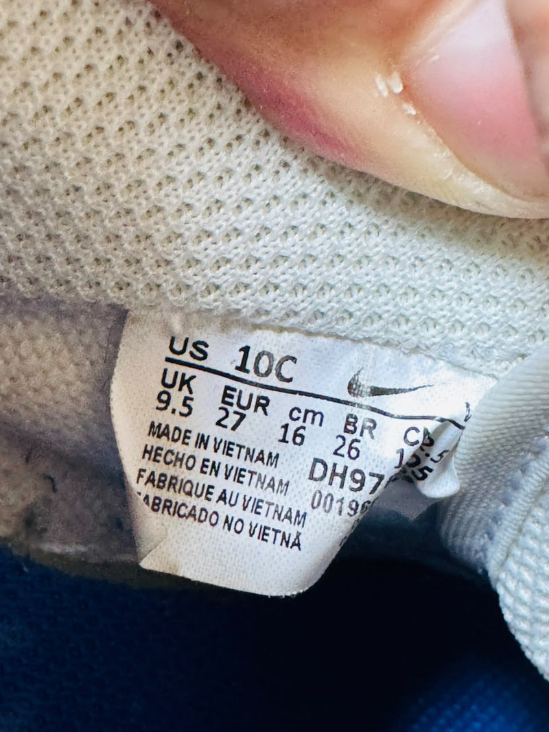 Nike Dunk Low Kids Sneakers - White/Blue