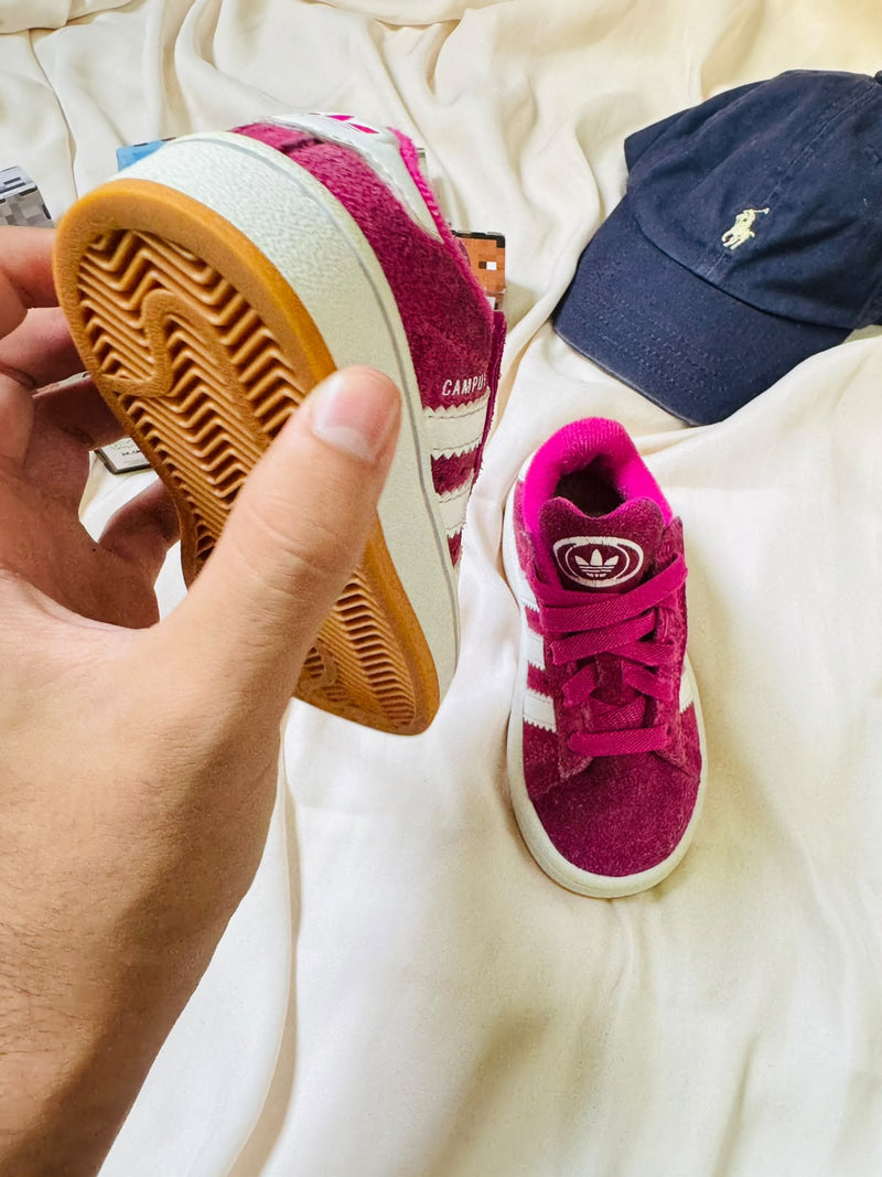Adidas Campus kids sneaker gum outsole